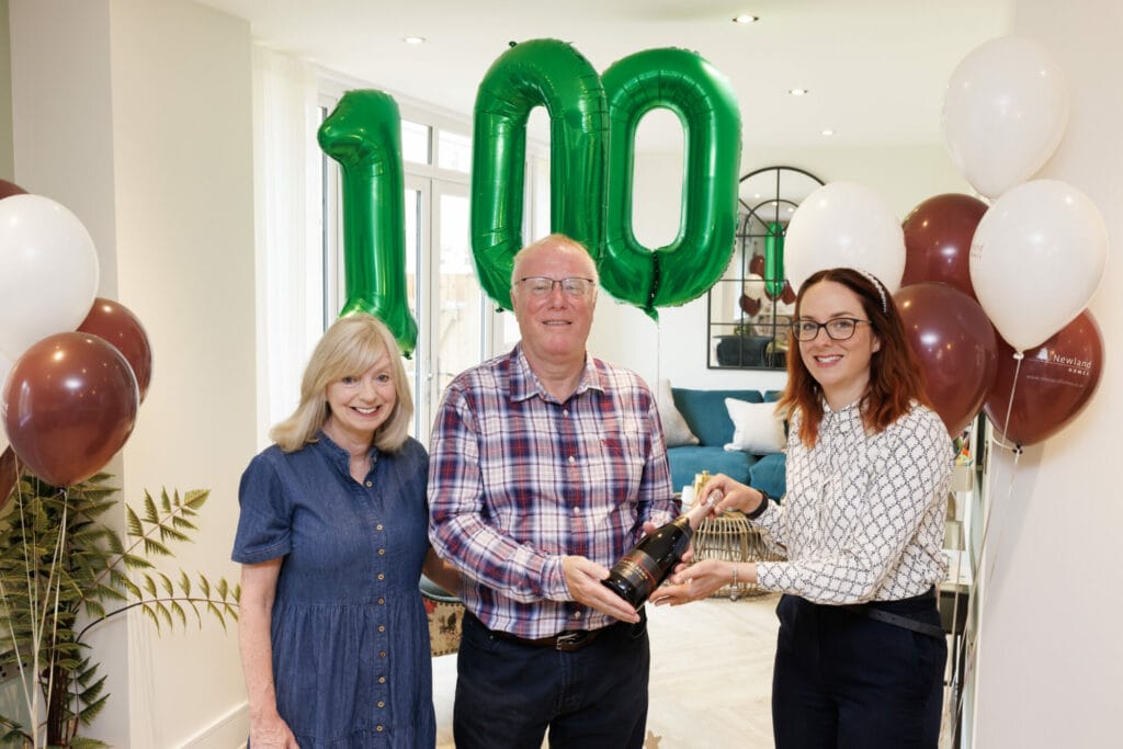 We're celebrating the completion of our 100th zero carbon home